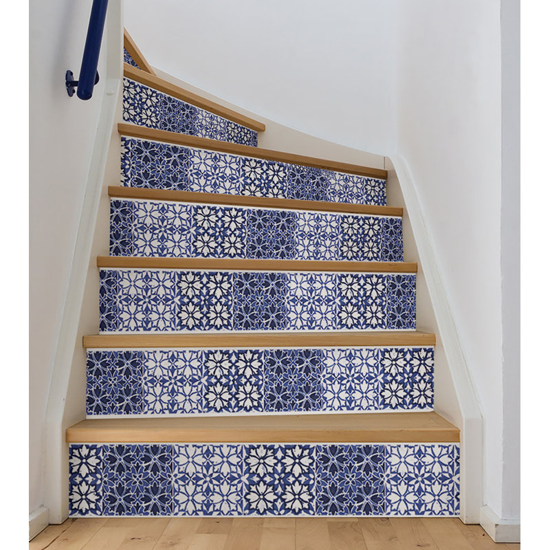 WallPops! Dots Blox Stripes Sintra Stair Stripe Wall Decal & Reviews